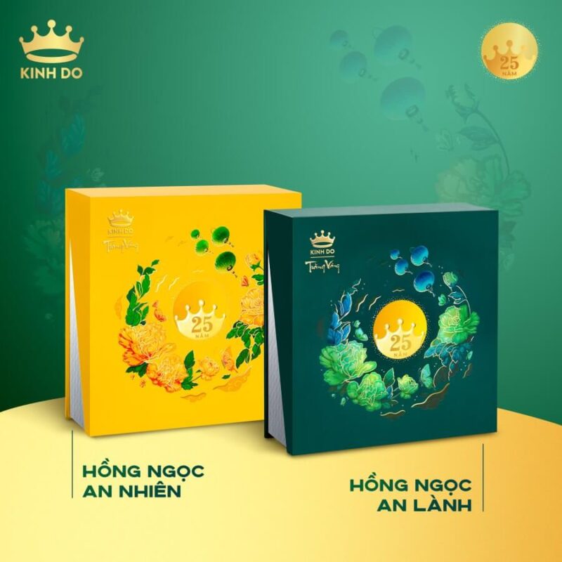 Kinh Đô 2024 - Hộp Trăng Vàng Hồng Ngọc An Nhiên