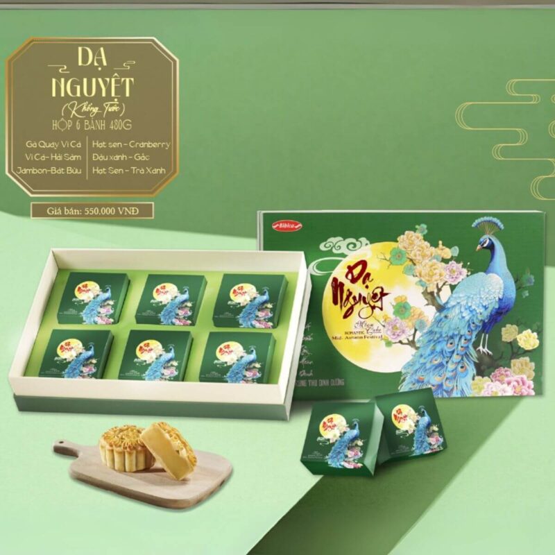 Bibica 2025 - BÁNH CAO CẤP DINH DƯỠNG DẠ NGUYỆT