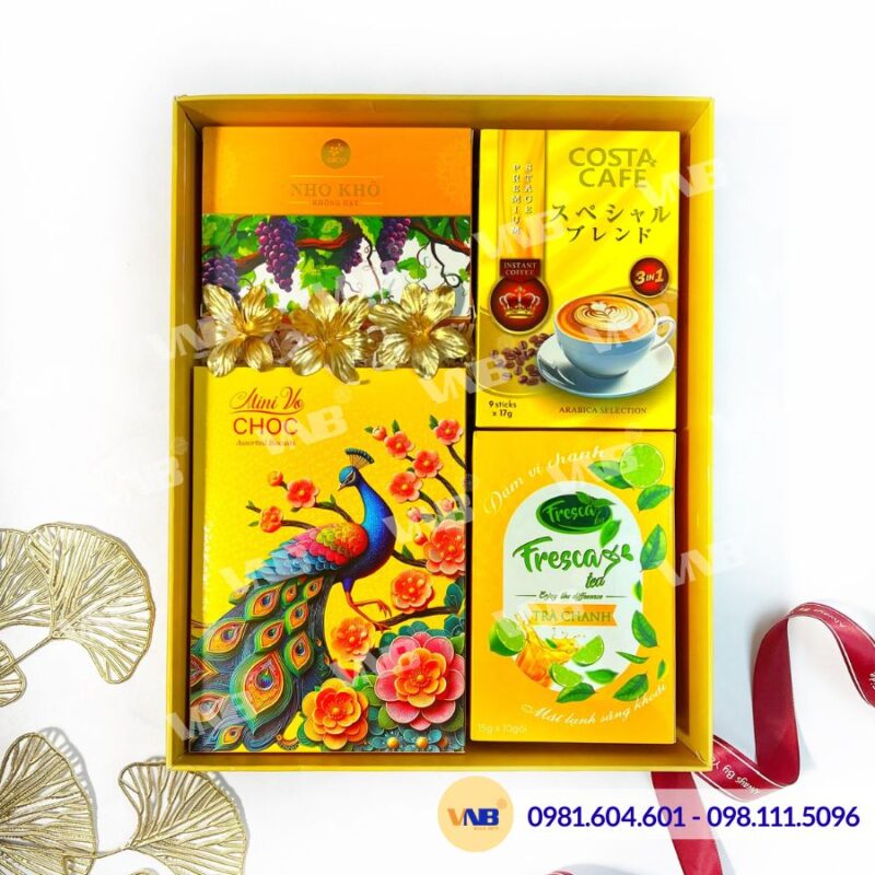 Hộp quà Tết  HQ260310