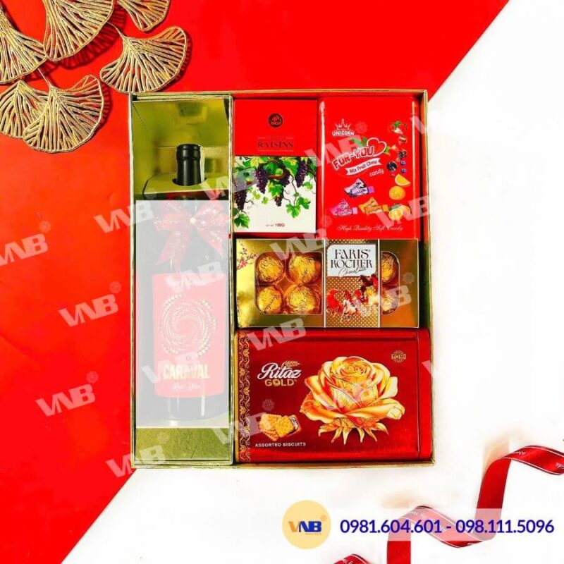 Hộp quà Tết HQ260496