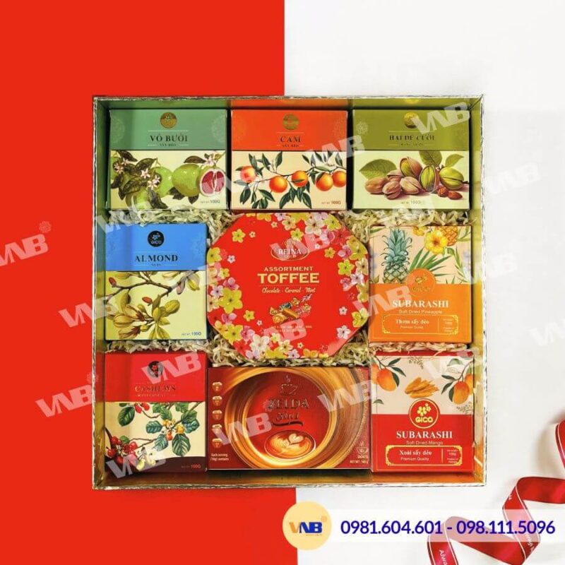 Hộp quà Tết HQ260743