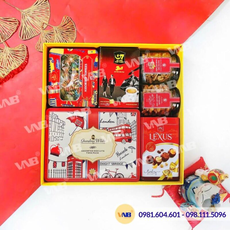 Hộp quà Tết HQ260908